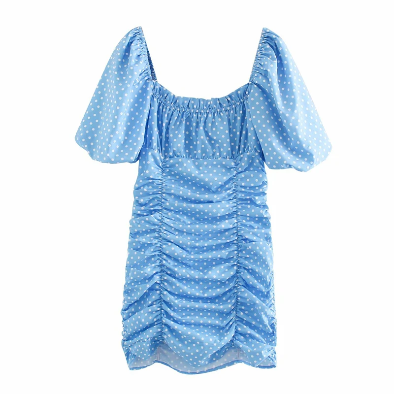 Женское платье-карандаш с V-образным вырезом коротким рукавом | Женская одежда