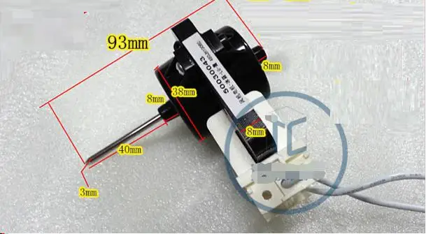 4680JR1008C 240V 50Hz Saft 3 x 40mm Single Phase 1 Wire Refrigerator Freezer Ventilator Micro Fan Motor for Factory | Инструменты
