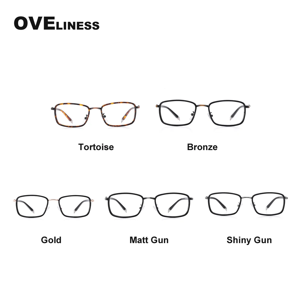 

Fashion men's eyeglasses frames Optical Glasses Frame for Men Retro Myopia Prescription glasses Korean Spectacles full eyewear