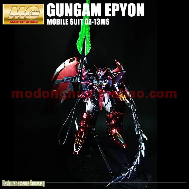 BANDAI MG 1/100 OZ-13MS gundamm Epyon EW версия металлическая окраска до дьявола Гандам Фигурки игрушек
