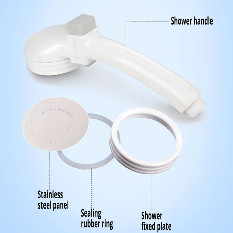 Saving Water Shower Head High Pressure ABS With Stop Switch Handheld SPA Resistance To Falling Massage Nozzl | Обустройство дома