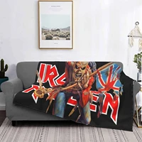 s 01 flag english rock band the pioneers of heavy metal and modern hot sale printing high qiality flannel blanket s english