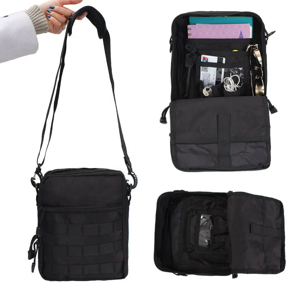 Профессиональная тактическая мужская сумка слинг на плечо Molle рюкзак для