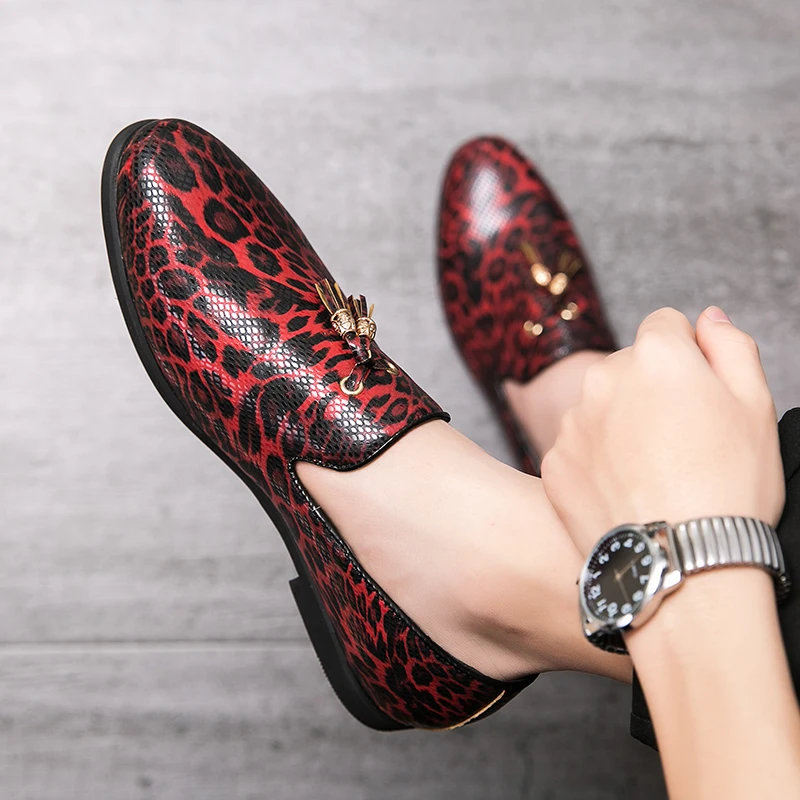 Мужские мокасины из натуральной кожи с кисточками роскошные мужские туфли для