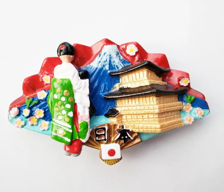 Магнитные наклейки для холодильника украшение кота токийское крепление Fuji Kinkakuji