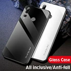 Ударопрочный градиентный чехол из закаленного стекла для Huawei Y6 Y9S Y7 Y9 Prime Pro 2019 Y6S, чехол для Huawei Y 6 7 9 Prime Pro 2019