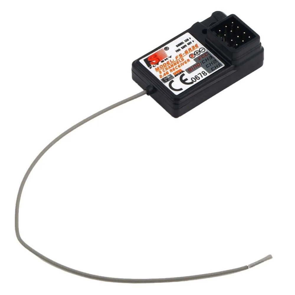 2 uds FLYSKY FS-GR3E GR3E receptor para GT2 GT2B GT3 GT3B GT3C T6 CT6B TH9X transmisor controlador remoto for RC car truck | Электроника