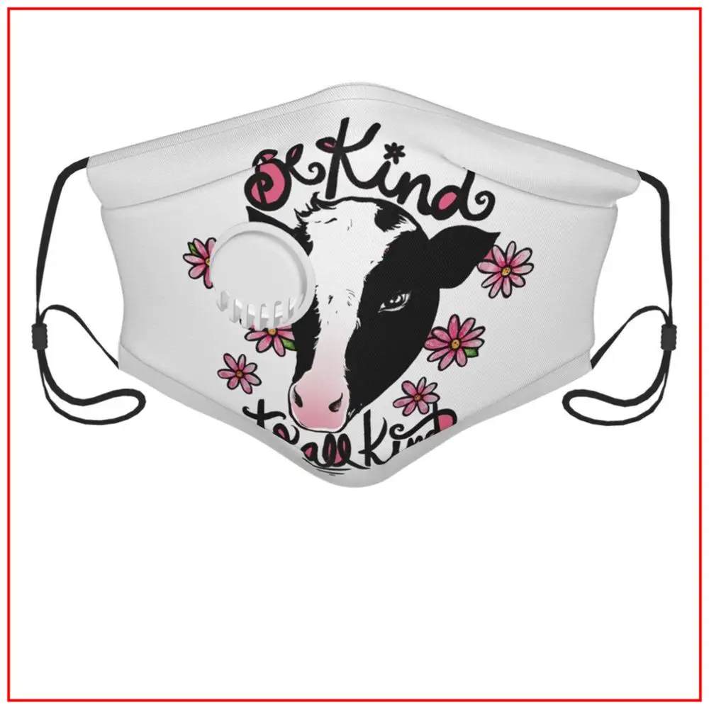 

BE KIND TO ALL KIND Kids Men Women Face Mask mask for face with filter Fishing Training Snorkel Designs Washable