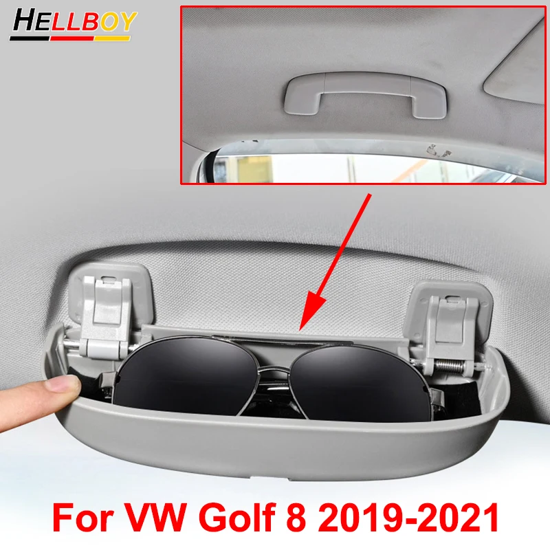 1 комплект для VW Golf 8 MK8 2020 2021 2019 Автомобильный держатель очков Чехол
