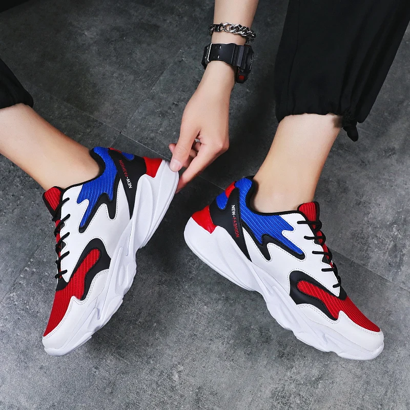 

Men's Jogging Shoes Air Cushioning Running Shoes for Men Marathon Racing Sneakers Athletic Training Sport Shoes Male Gym Walking