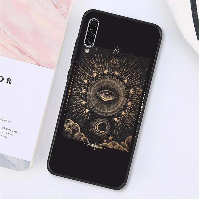 

Witches moon Tarot Mystery totem Phone Case For Samsung galaxy S 9 10 20 A 10 21 30 31 40 50 51 71 s note 20 j 4 2018 plus