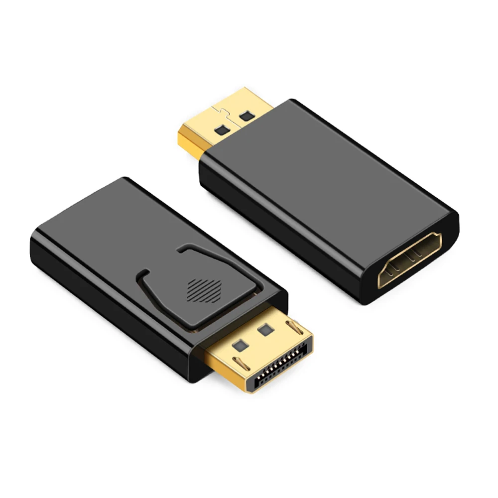Адаптер DisplayPort в HDMI совместимый адаптер переходник штекер DP Женский для HD ТВ