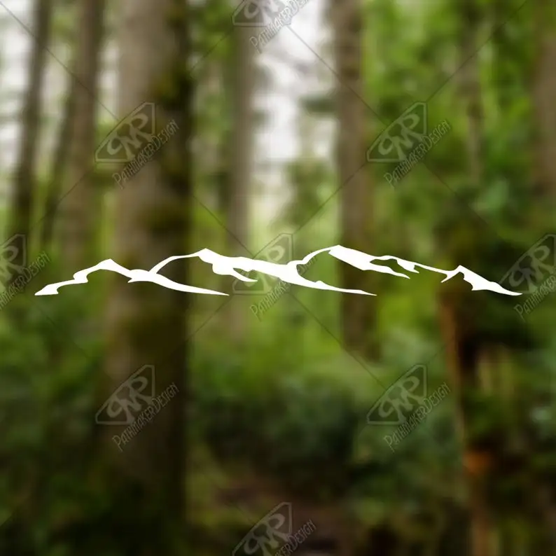 

Mountains v2 Banner Vinyl Decal