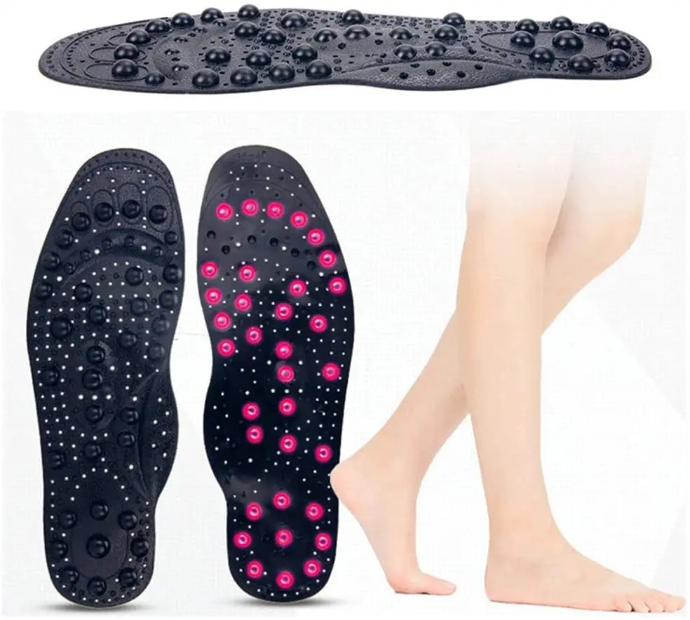 

68 magnets Slimming Massage Insoles for Weight Loss Insoles Foot Care Shoe Gel Inserts Insoles Non-Slip Shoe Foot Pad