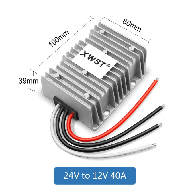 

Преобразователь напряжения XWST XW-24-12 24В до 12В 70А