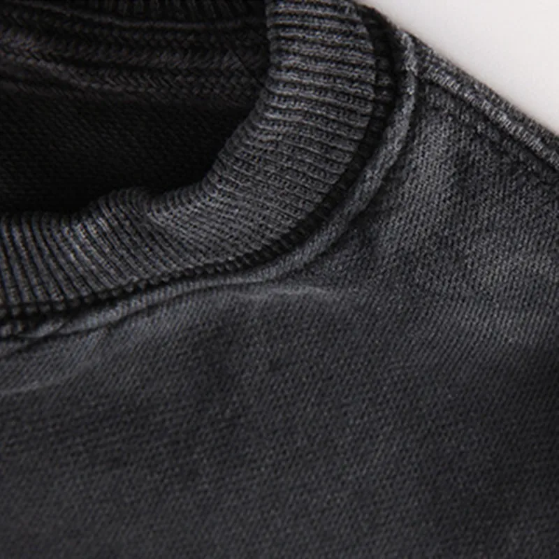 

2019 Autumn Winter Men's Sweatshirts Solid Print O-Neck Hoodies Men Top 100 Cotton Sportswear Pullover Men Clothing