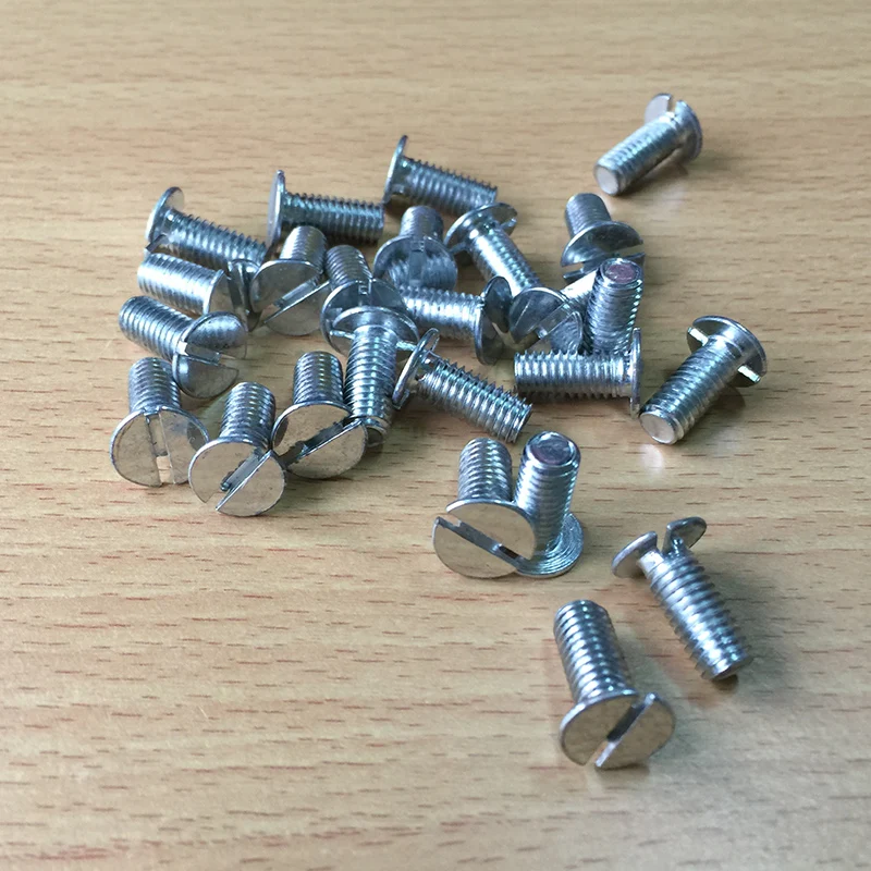 

Высокое качество 6 мм (M6), цвета в ассортименте, винты с плоской головкой для торт подставка для замены в нижней части винта