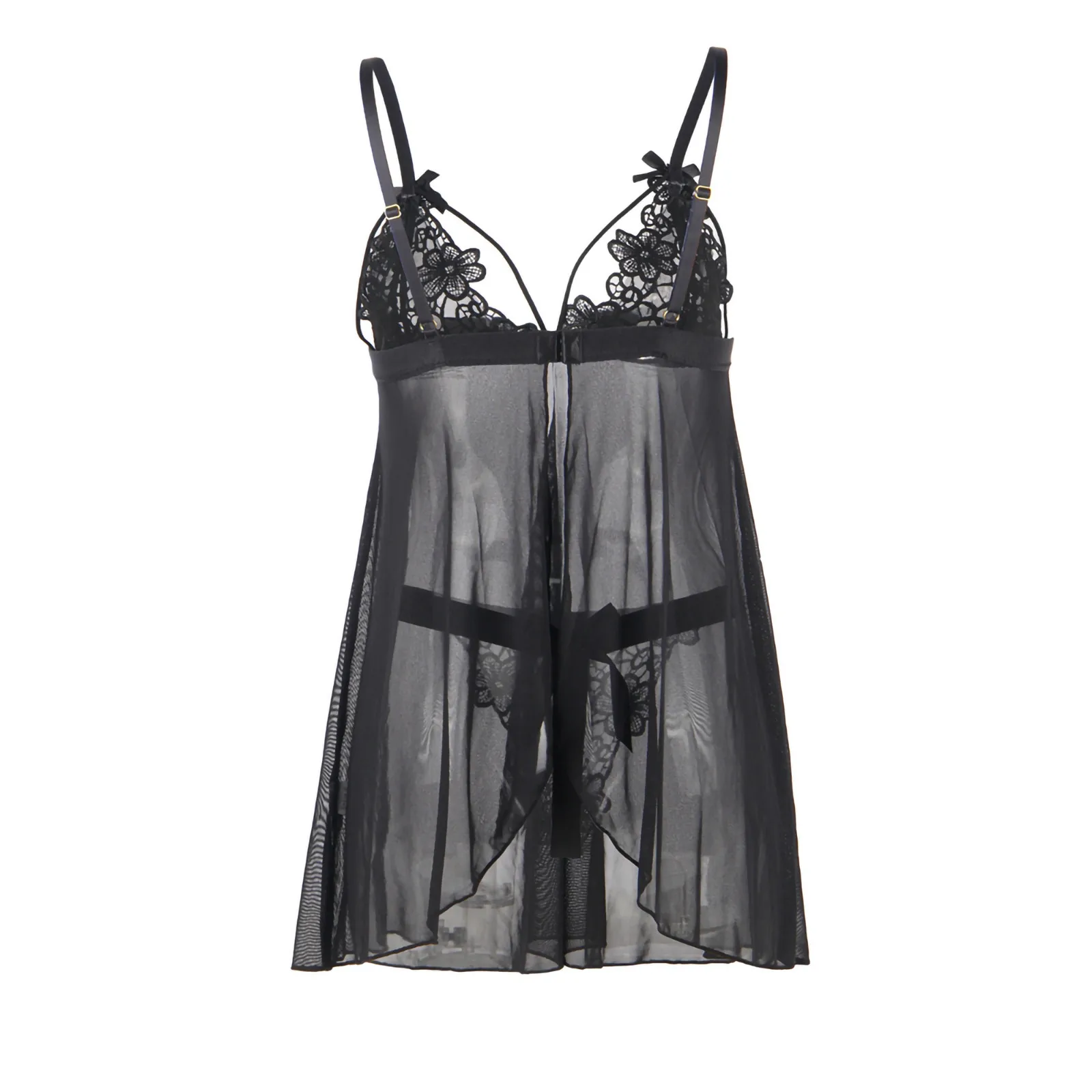 

Underwear For Women Lingerie Women Lingerie See-through Suspenders Short Nightdressthong Two-piece Set Underwear Set Underwear