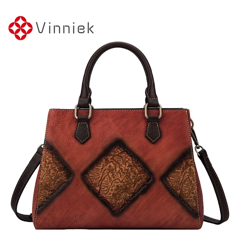 Новинка 2019 натуральная кожа ручная работа сумка на плечо женские сумки через