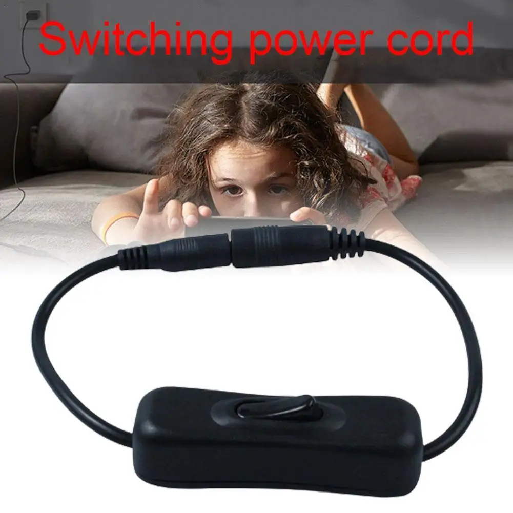 

DC Female Male Power Cable 5.5x2.1mm Inline For LED Light Lamp Strip J2J6