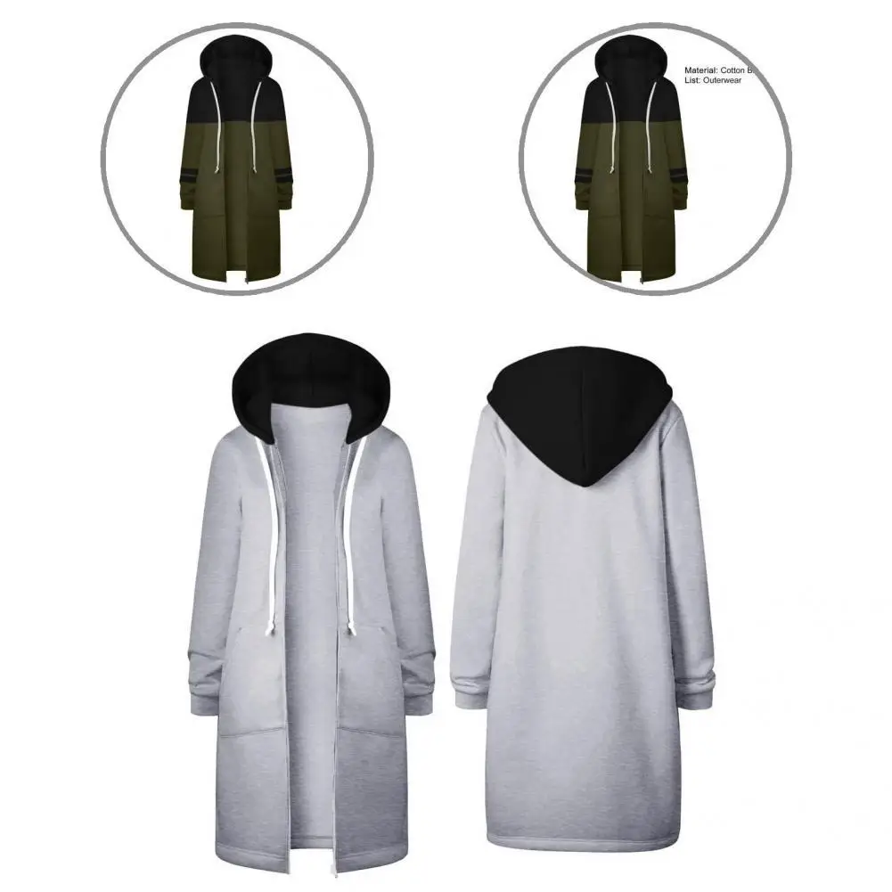 

Thick Great Breathable Winter Jacket Drawstring Lady Coat Casual for Dating