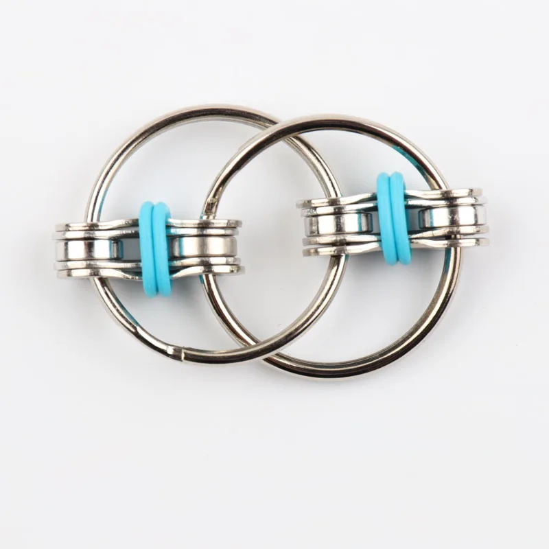 Декомпрессионная игрушка для аутистов антистрессовое кольцо ключей с игрушкой