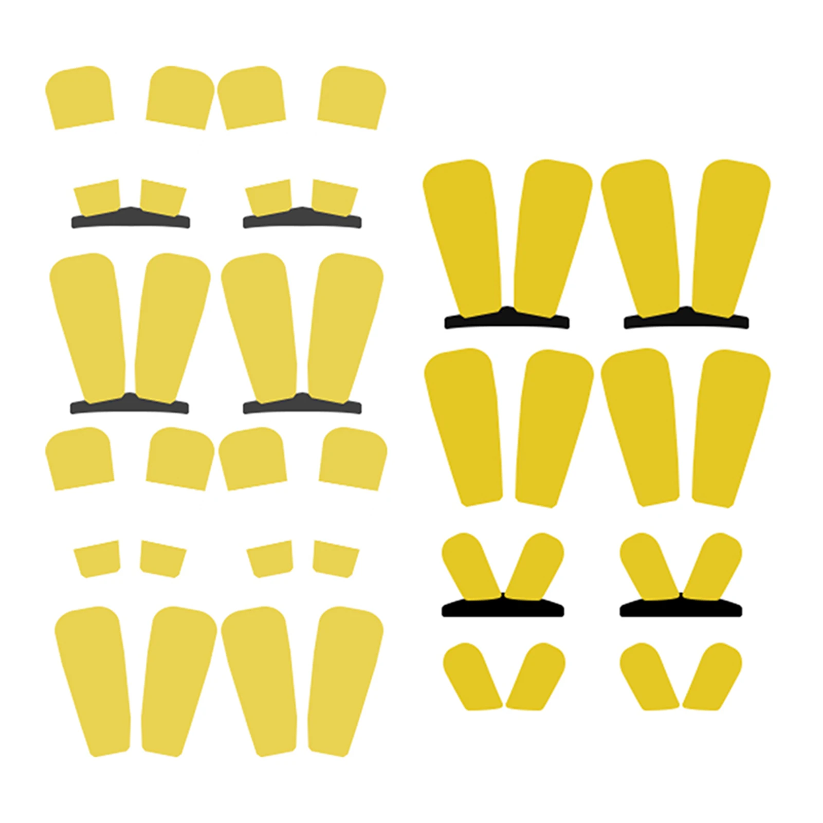 

Halloween Eyebrow Eyeshadow Eyeliner Stickers Set Cute Adhesive Eye Makeup Patch for Masquerade Party Christmas BUTT666