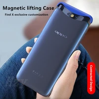 frosted semi transparent phone case for oppo find x case lift shell gkk pc anti knock protective ultrathin shockproof back cover