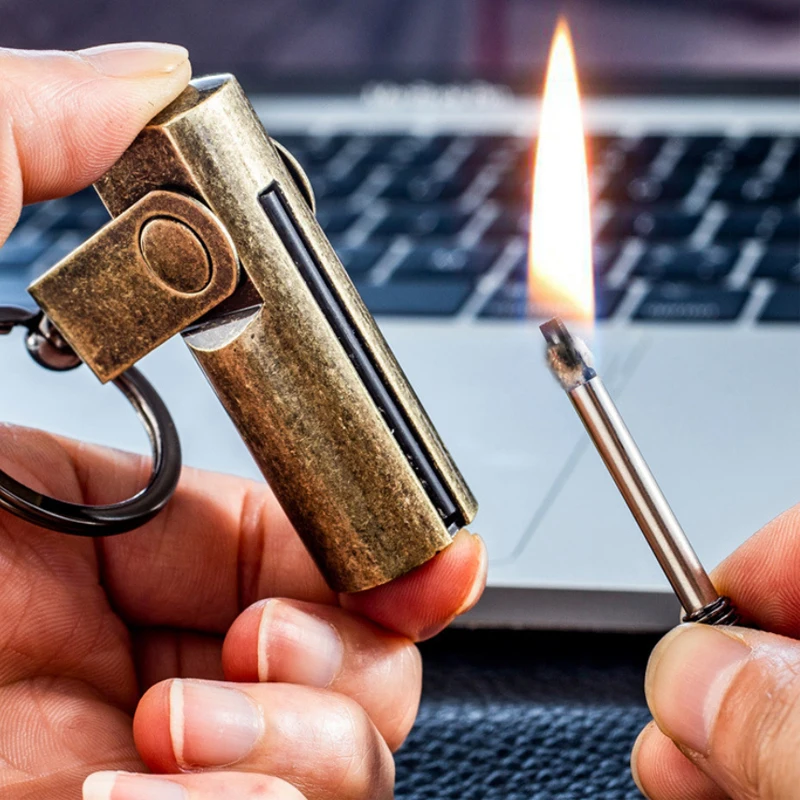 Водонепроницаемый брелок Encendedor Para Cigarro креативный Fire Starter портативный