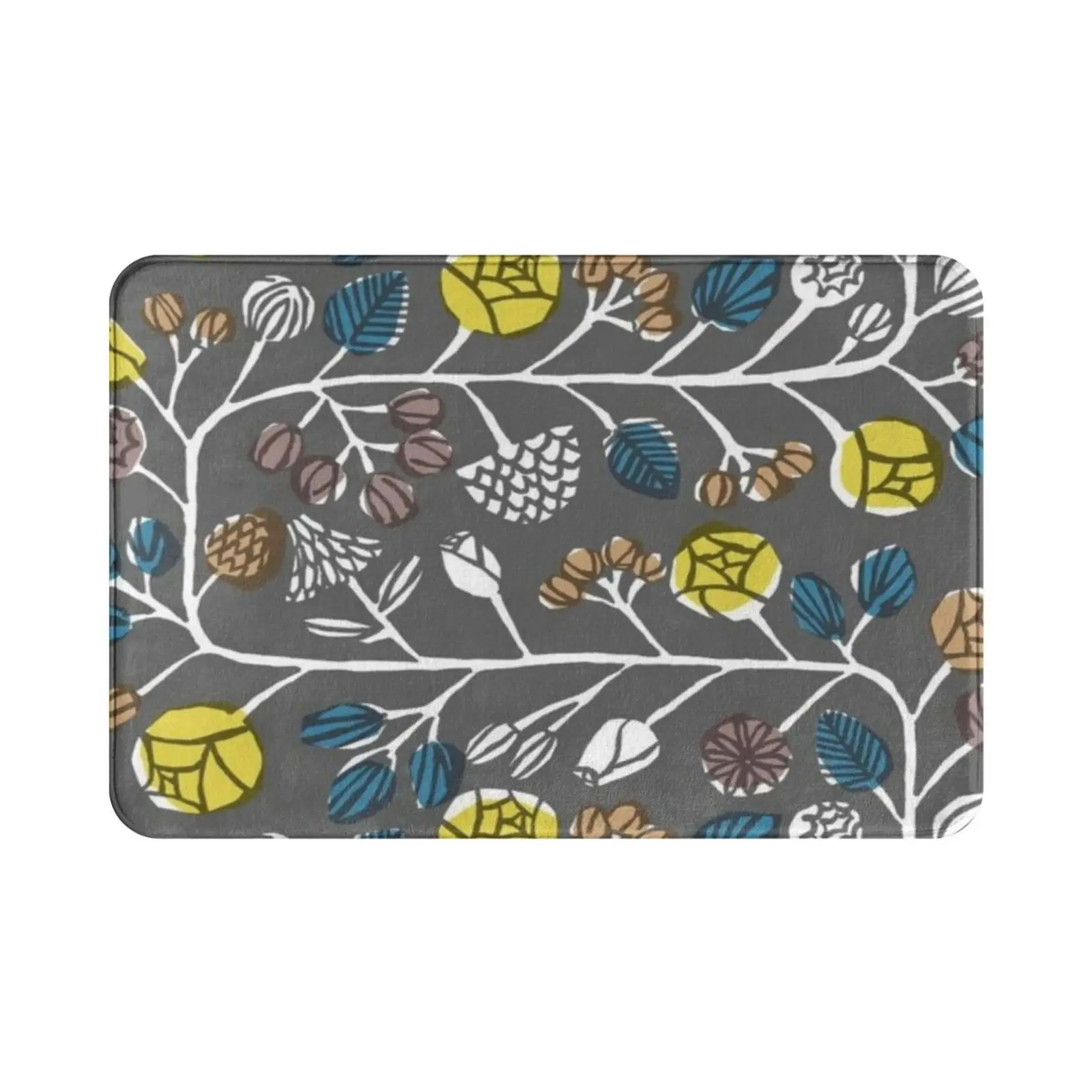 Мягкий коврик в скандинавском стиле скандинавский цвет