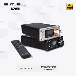 SMSL SA-50 Plus HiFi 50 Вт AUX оптический USB диск портативный усилитель мощности цифровой усилитель