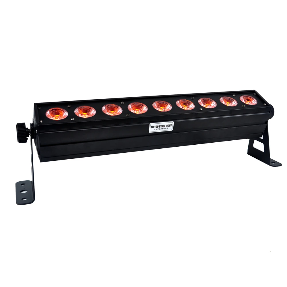 Светодиодный настенный светильник TIPTOP 9x18 Вт пиксельный комнатный RGBWAP 6 в 1