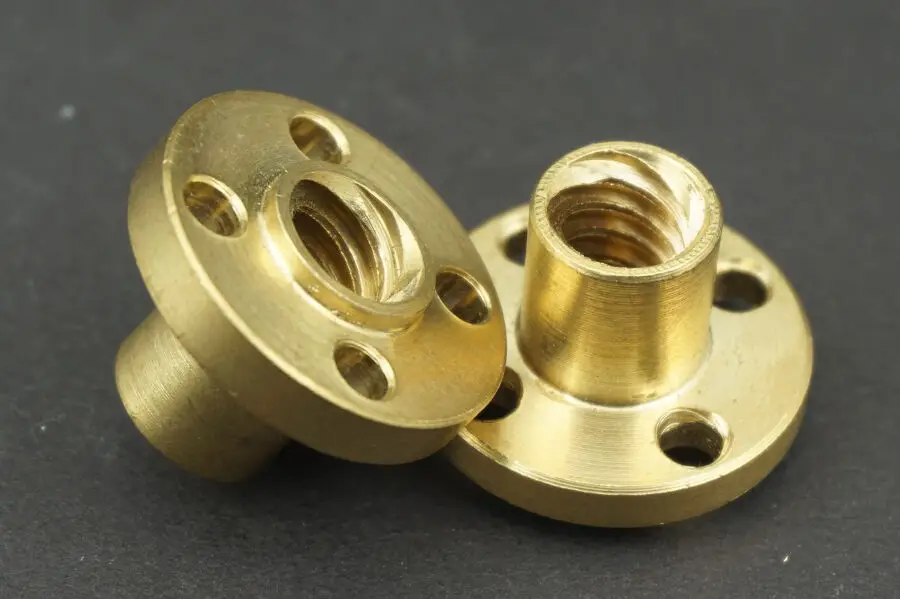 2 шт. универсальный сверхмощный латунный фланцевый зубчатый шкив диаметр 8 мм для