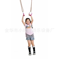 children outdoor handshaking iron rings adjustable rope educational toys shake hands climbing indoor fitness equipment for kid