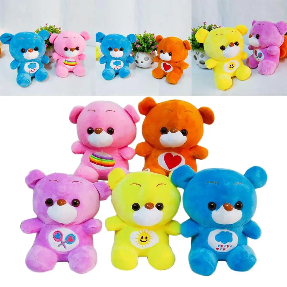 1 шт. уход медведи плюшевые игрушки Care Bears Радуга любовь Медвежонок плюшевая кукла прекрасный подарок для детей разные цвета