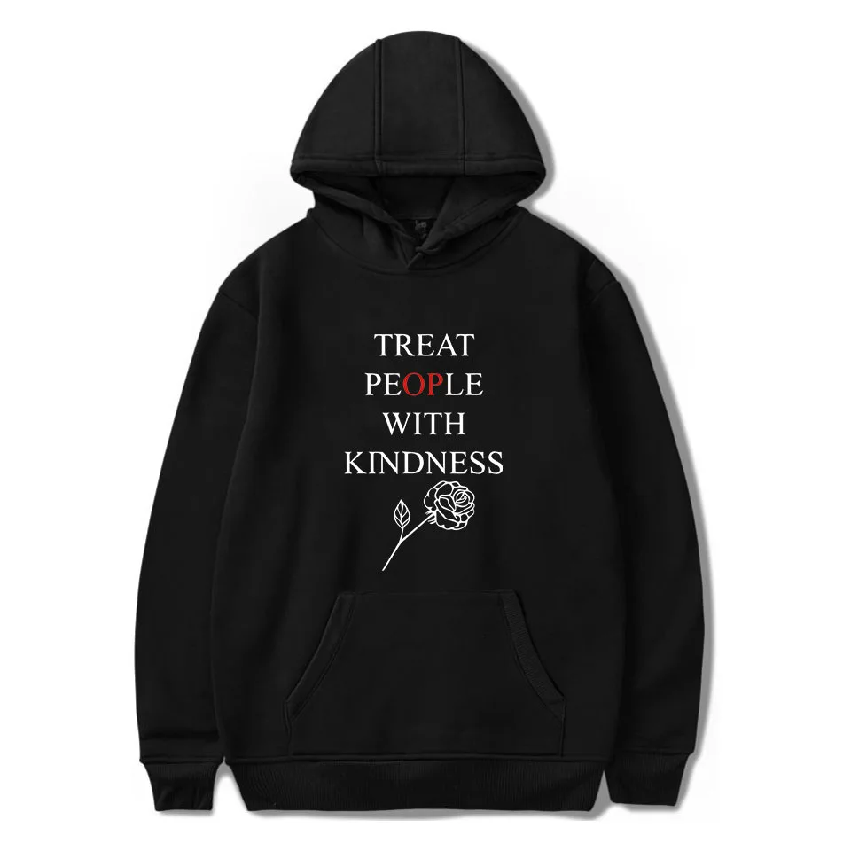 

Vintage Treat People with Kindness Hoodie Vintage Sweatshirts Men Print Streetwear Men Casual 2021 Harajuku Top