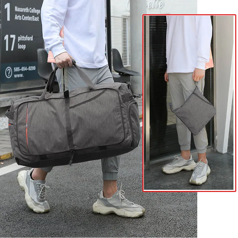 Sports Luggage Foldable Bags Gym Bag Fitness Shoulder Crossbody Men Travel Handbag Lightweight 45L 65L 85L 100L Bag Sport XA108A