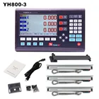 Набор для токарного станка Dro, 3-осевой ЖК-дисплей, цифровой индикатор, линейная линейка 5U, 50-1000 мм, 3 шт.