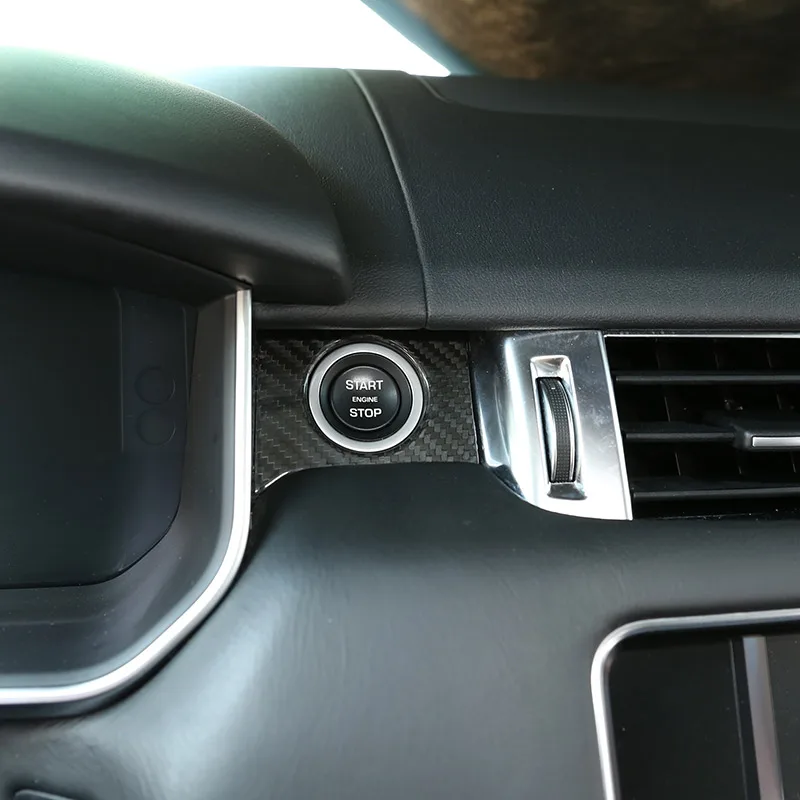 100% натуральное углеродное волокно украшение пассажира автомобиля отделка