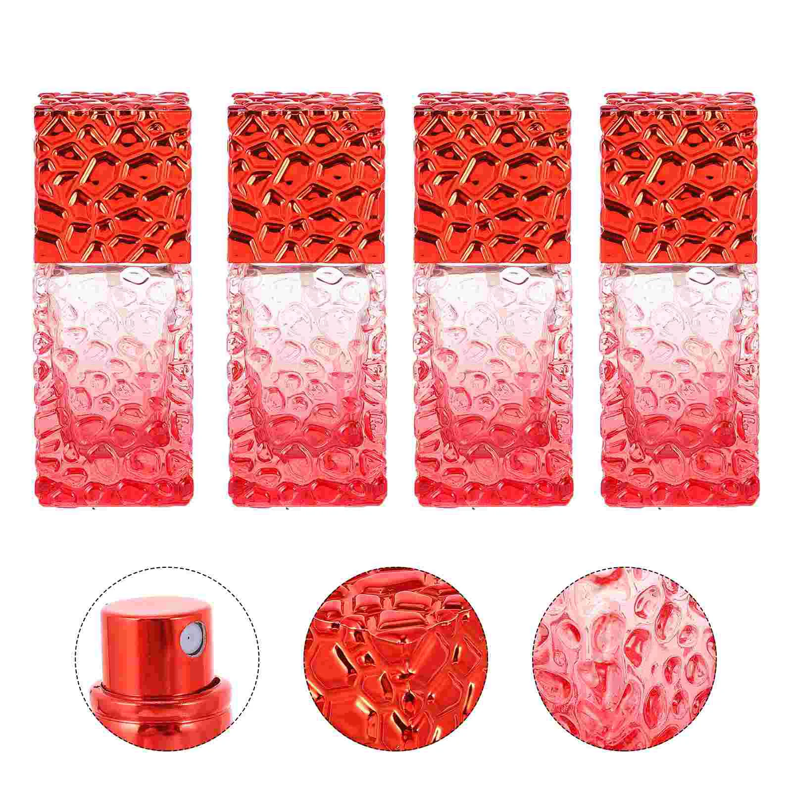 

4pcs Perfume Spray Bottles Perfume Atomizer Glass Travel Perfume Container 27ml