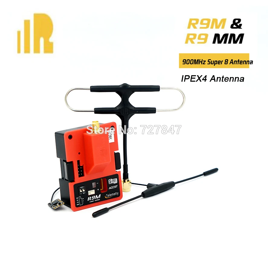 Frsky R9M модуль R9 мм 900 МГц мини приемник FrSky Super 8 антенна с большим радиусом действия