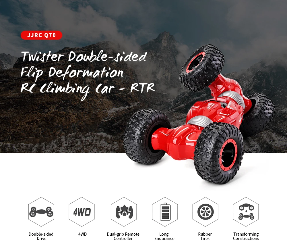 Фото SHAREFUNBAY Q70 RC автомобиль Внедорожник Багги Радиоуправление 2 4 ГГц 4WD Twist- Desert игрушка SHAREFUNBAY Q70 RC автомобиль Внедорожник Багги Радиоуправление 2 4 ГГц 4WD Twist- Desert игрушка