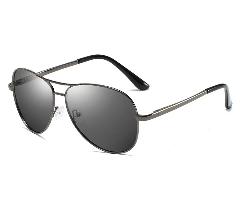 Gray Frame Мужские поляризованные фотохромные солнцезащитные очки с защитой от уф400 лучей, очки для рыбалки, велоспорта, вождения, спортивные очки, меняющие цвет - Цвет: Gray Frame