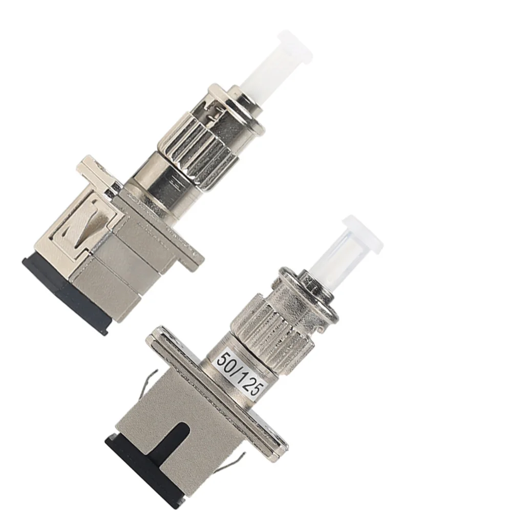 

Женщина SC-ST Мужской Оптический адаптер ST-SC Фланцевая муфта адаптер многорежимный трансивер MM50/125 Волоконно-оптический адаптер