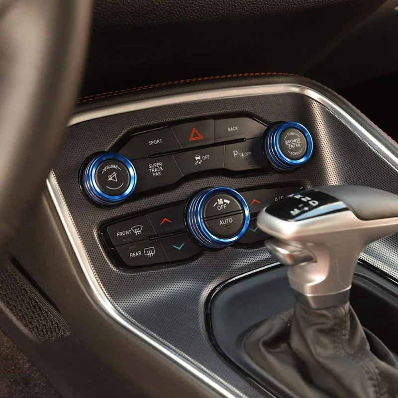 3 шт. радио ручки кондиционера воздуха кондиционер кнопка включения для Dodge Challenger