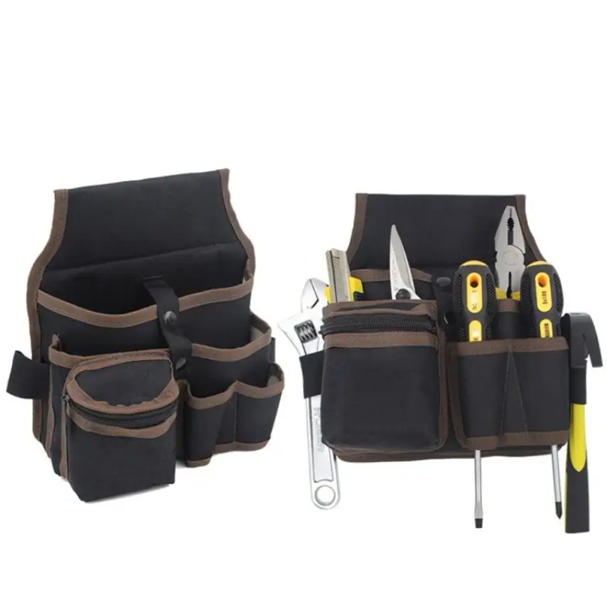 

Hardware electrician's tool bag Multi-purpose waist bag Repair kit Electrician's waist bag S11 three-layer