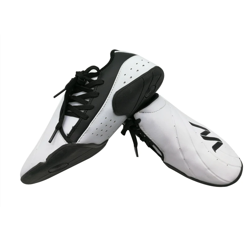 Elite Taekwondo Master Shoes Fitness Sports Breathable Slip White Sneaker Adults