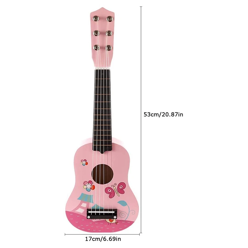 Kids Guitar Toy 21 Inches 6 Strings Classical Wooden Musical Instrument Children | Игрушки и хобби