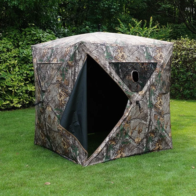 

Outdoor tent camouflage Hunting Tent building double-layer outdoor camouflage tent photography bird watching