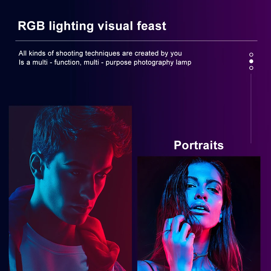 

MAMEN M1SE 8500K RGB LED Light 4000mAh For Camera Phone Selfie Portable Pocket Mini Photography Lights Vlog For Video Live